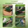 Floranica Bordo Giardino Flessibile  10 x 200 cm Verde Anteprima dell’immagine prodotto 8