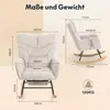 Fauteuil à bascule FLEXISPOT avec dossier haut et Voir les images du produit 3