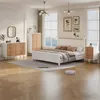 UnboxG 2er-Set Nachttische 40×40×65 cm mit 3 Schubladen, Produktbild-Vorschau 12