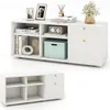 KOMFOTTEU Mobile contenitore con 4 scomparti semiaperti e 2 Anteprima dell’immagine prodotto 1