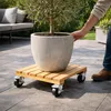 4er Set Schwerlastrollen mit Bremse – Lenkrollen bis 400 kg Produktbild-Vorschau 7