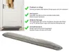 2x Zugluftstopper für die Tür Windstopper Luftstopper Produktbild-Vorschau 4