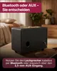 Retro reproduktor Bluetooth® (24 W), farba:čierna Náhľad obrázku produktu 5