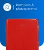 Exquisit Minikühlschrank CKB45-0-031F rot | 47 l Nutzinhalt Produktbild-Vorschau 3