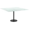 vidaXL Stolová doska biela 70x70 cm 6 mm tvrdené sklo Náhľad obrázku produktu 3