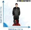 A cardboard cutout of the rapper Eminem standing on a red carpet. Náhľad obrázku produktu