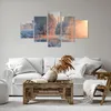 Bild auf Leinwand - Leinwandbild - Winter Schnee Fluss - Produktbild-Vorschau 6