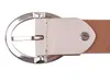 Prato Gürtel G05 mit Runder Schnalle beige 90 cm Produktbild-Vorschau 3