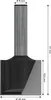 PRO Nutfräser, zweischneidig, D 25, L 19,6, S 8 Produktbild-Vorschau 4