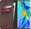 Selencia Echtleder Klapphülle Huawei P30 Pro - Braun Produktbild-Vorschau 1