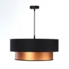 Lampa wisząca DOUBLE BLACK 50 miedziana/czarna Podgląd zdjęcia produktu 4