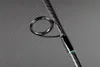 Close-up of a fishing rod guide and part of the rod. Produktbild-Vorschau