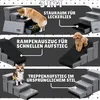 Snuffilo 3-in-1 Hundetreppe, klappbar mit Stauraum & Produktbild-Vorschau 2