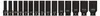 YATO Schlagschrauber-Nuss-Set 15-teilig 1/2" 10-32 mm Produktbild-Vorschau