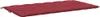 Cuscini per panca da giardino 2 pz. Tessuto Oxford rosso Anteprima dell’immagine prodotto 4
