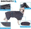 DOGTASTIX psí župan domácí mazlíček kabát župan psi kočky Náhled obrázku produktu 3