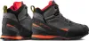 Schwarze Boulder X Mid GTX Zustiegsschuhe von La Sportiva mit orangefarbenen Akzenten. Produktbild-Vorschau