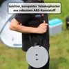 Teleskophocker Campinghocker tragbar höhenverstellbar Angel Produktbild-Vorschau 7