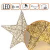 Estrella decorativa LED dorada para interior y exterior, Vista previa de la imagen del producto 2
