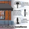 FIVMEN Klemmmarkise Balkon 200cm breit - Markise mit Produktbild-Vorschau 6