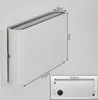 Bellano Außenwandlampe aus Metall/Kunststoff in Weiß Produktbild-Vorschau 4