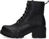 A side view of a black women's boot with laces and a platform sole. Produktbild-Vorschau