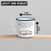 Trendation - Erzieherin Emaille Tasse Geschenk Produktbild-Vorschau 3