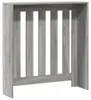 vidaXL Obložení radiátorů Grey Sonoma 78x20x82 cm Materiál Náhled obrázku produktu 4