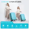 VALLSERO Trolleyset Koffer-Set（M,L,XL) + Schulranzen, Produktbild-Vorschau 4