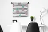 MuchoWow® Wandteppich Wandbehang Sommer - Ananas - Streifen Produktbild-Vorschau 3