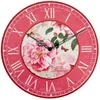 abc HOME | Wanduhr Rosen | Quarzuhrwerk | batteriebetrieben Produktbild-Vorschau 1