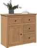 vidaXL Komoda so zásuvkami PANAMA 93 x 40 x 80 cm z Náhľad obrázku produktu 1