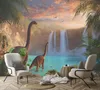 Fototapete Kinderzimmer Junge Dinosaurier - 350x250 cm - Produktbild-Vorschau 2