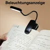 Multifunktionale Klemm-Leselampe – Augenschonend, für Produktbild-Vorschau 3