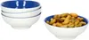 4er Set Doppio Schalen flach Ø 8 cm Indigo-Blau Produktbild-Vorschau 1