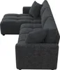 STILVORA 3-Sitzer Sofa 204x127x82.5cm Wandelbares Produktbild-Vorschau 9