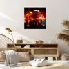 Bild auf Leinwand - Leinwandbild - Feuer Instrument Skelett Produktbild-Vorschau 7