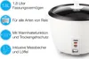 Princess 271940 Reiskocher, Weiß, 1,8 l, 700 W, 220 - 240 V Produktbild-Vorschau 5