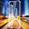 A clear phone case is shown in front of a blurred, dynamic city scene at night with light trails from traffic. Náhľad obrázku produktu