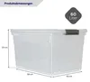 SuperSparSet 6x Aufbewahrungsbox mit Deckel & Rollen | Produktbild-Vorschau 7