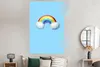 MuchoWow® Poster Ein Regenbogen aus flauschigen Wolken Produktbild-Vorschau 4