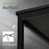 BeFair Bartisch Sven rechteckig 60×60×100 cm – Industrial Produktbild-Vorschau 7