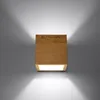 Applique QUAD en bois naturel 1xG9 8W bois 10x12x10cm Voir les images du produit 17