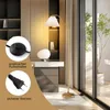 A modern living room with a floor lamp and a desk. Podgląd zdjęcia produktu
