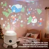 LED Rotierende Projektorlampe – 360° Ozean & Schneeflocken Produktbild-Vorschau 3