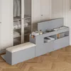 Merax Polsterbett 140x200cm mit Schubladen und Nachttisch, Produktbild-Vorschau 6