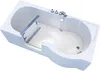 Seniorenwanne mit Tür S12-TH-L Badewanne 170x85cm Produktbild-Vorschau 9