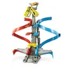 A toy car track set with multiple levels and ramps. Anteprima dell’immagine prodotto