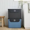 Rotho 2er-Set Mülltrennsystem je 55L Albula - Mülleimer mit Produktbild-Vorschau 4