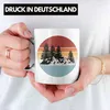 Trendation - Retro Wald Tasse Geschenk Outdoor Natur Berge Produktbild-Vorschau 2